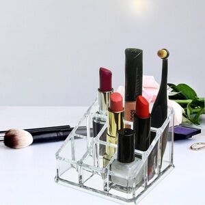 Acrylic Lipstick Makeup Storage Organizer - 9 slot set of 2